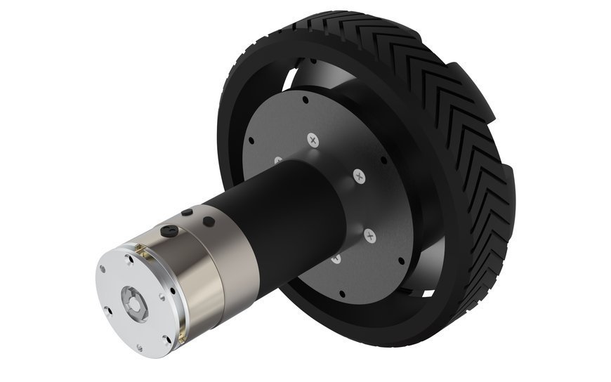 The New Wheel Hub Gearbox for AGVs and AMRs from Delta Line